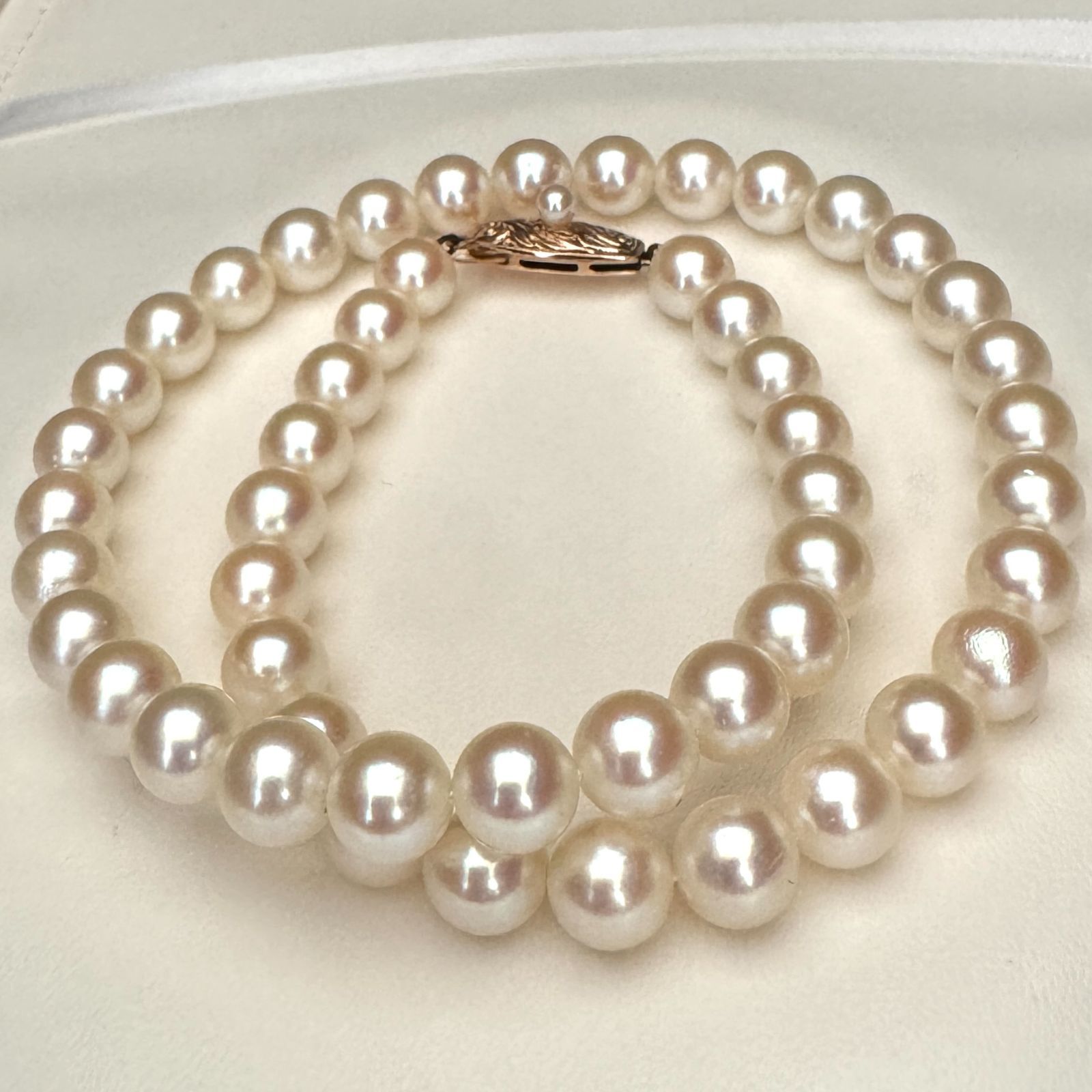最高級/K14】 田崎真珠/TASAKI あこやパール ネックレス 約7.0-7.5mm 最高級/K14】 田崎真珠/TASAKI あこやパール ネックレス 約7.0-7.5mm