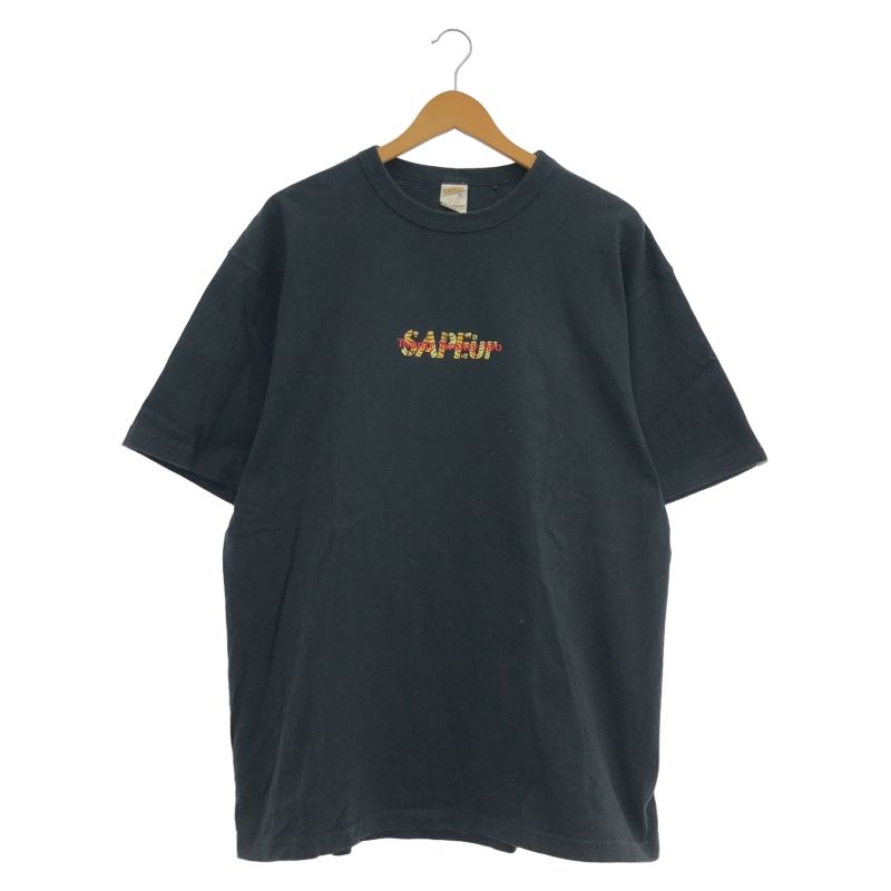 【中古】SAPEur 半袖Tee サイズXL ブラック 虎柄 大阪限定 サプール[91]