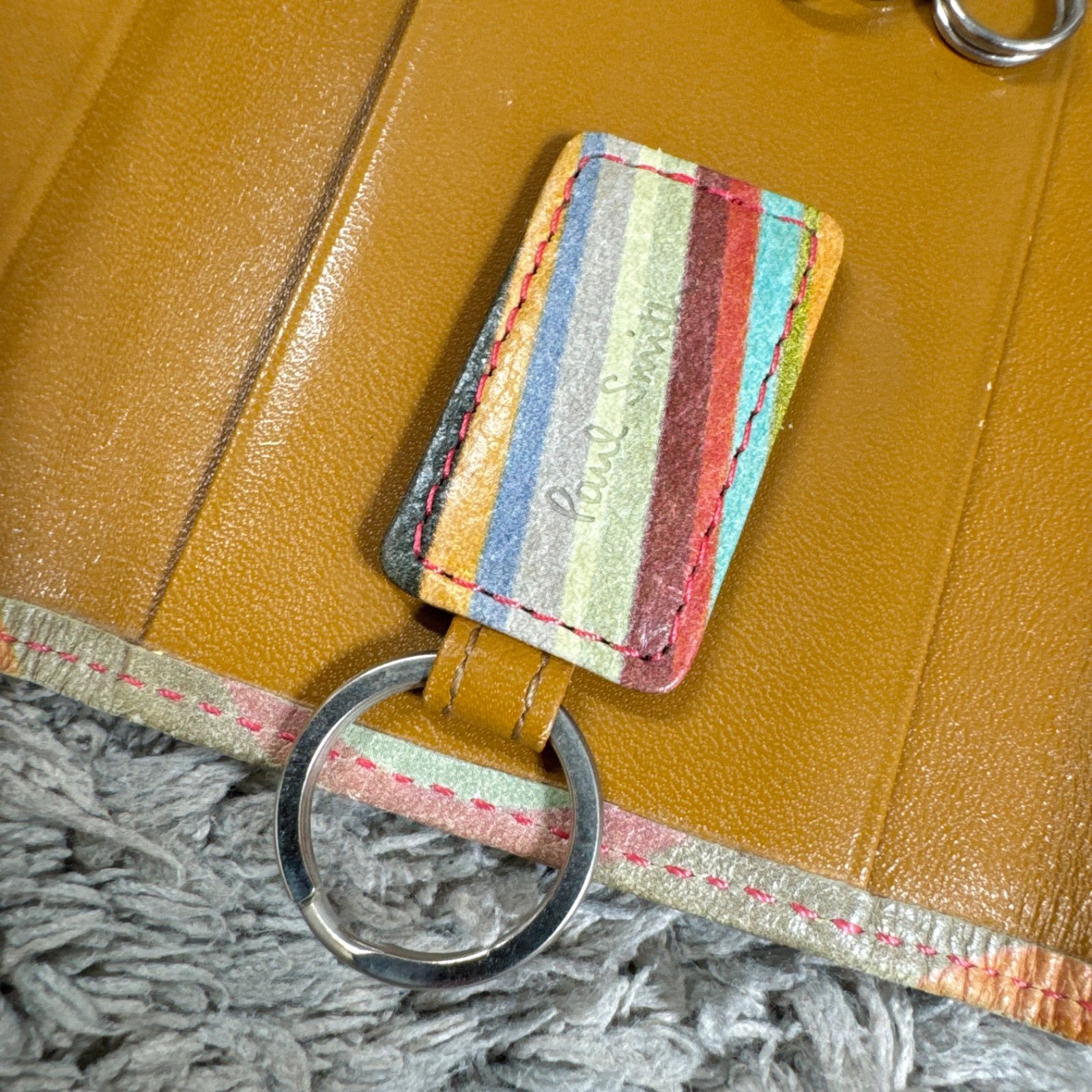 Paul Smith ポールスミス マルチカラー 6連 キーケース 取り外し可能 Paul Smith ポールスミス マルチカラー 6連 キーケース 取り外し可能