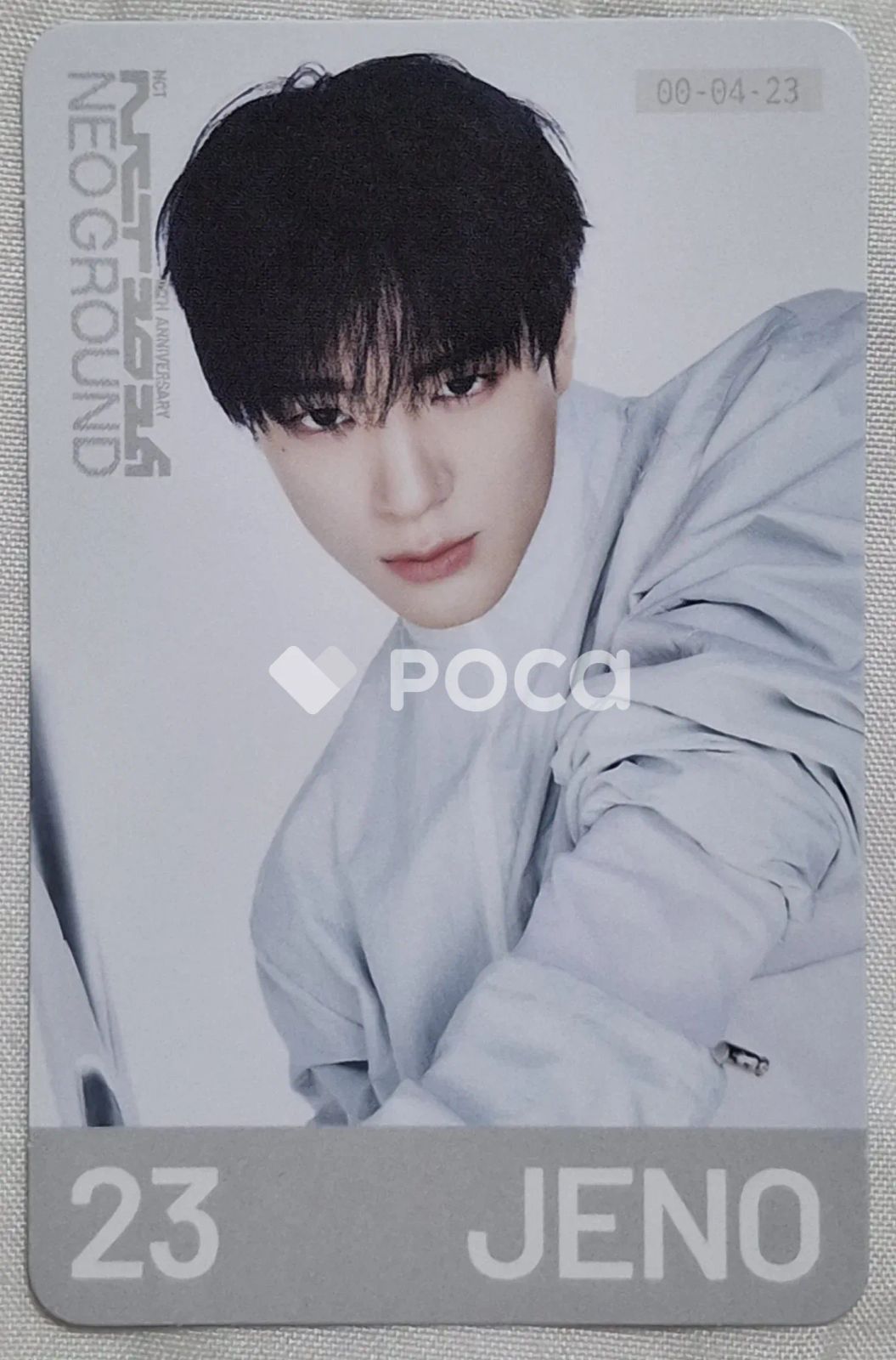 NCT ZONE カードホルダー ポップアップ 限定 即日発送 セット ジェノ NCT ジェノ NCT 10TH ANNIVERSARY [NCT 2026] POP UP : NEO GROUND