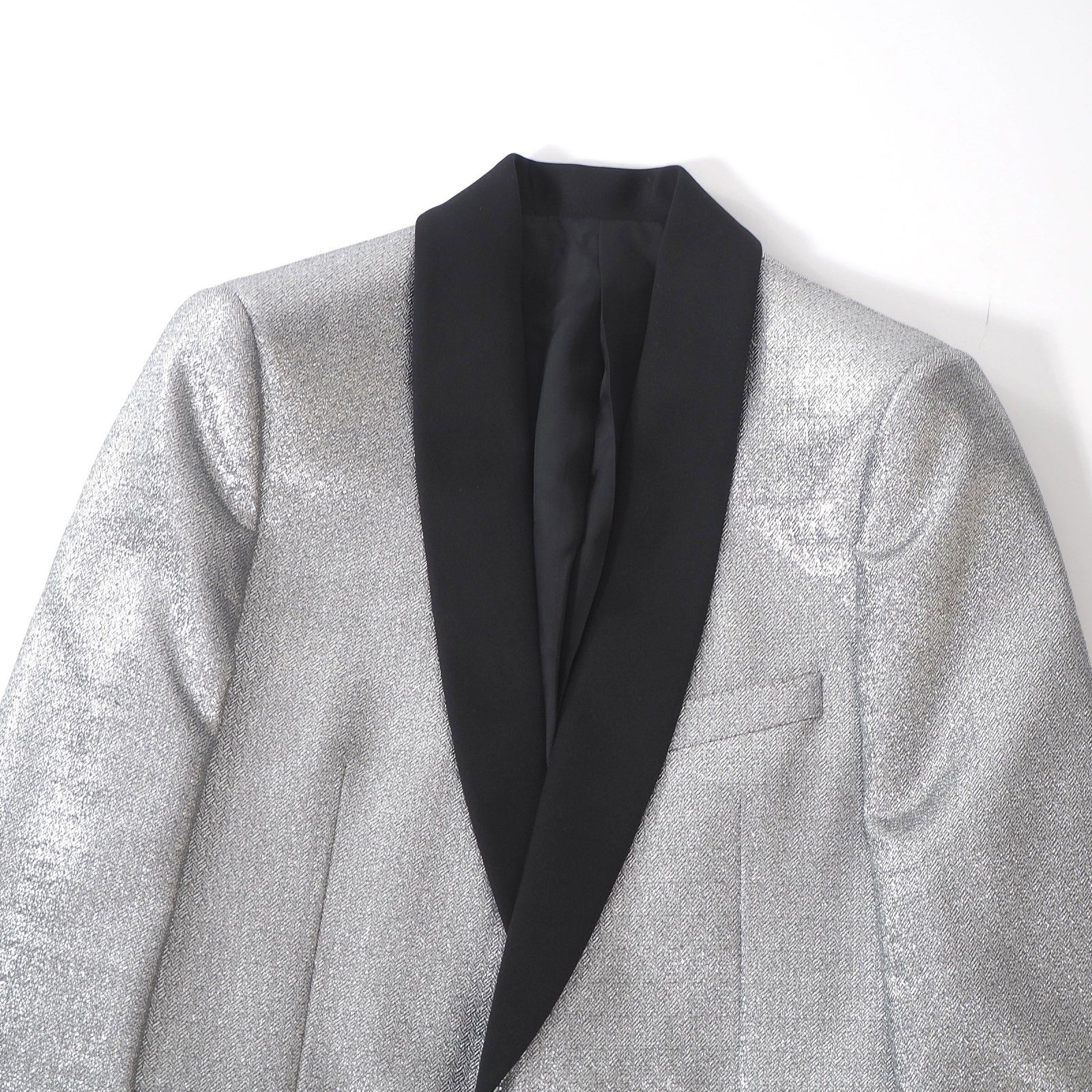 美品 セリーヌ CELINE エディ期 ショールカラー タキシード ジャケット