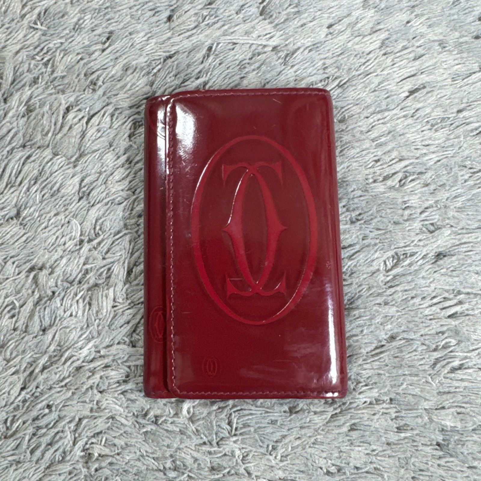 Cartier カルティエ ハッピーバースデー 6連 キーケース エナメル