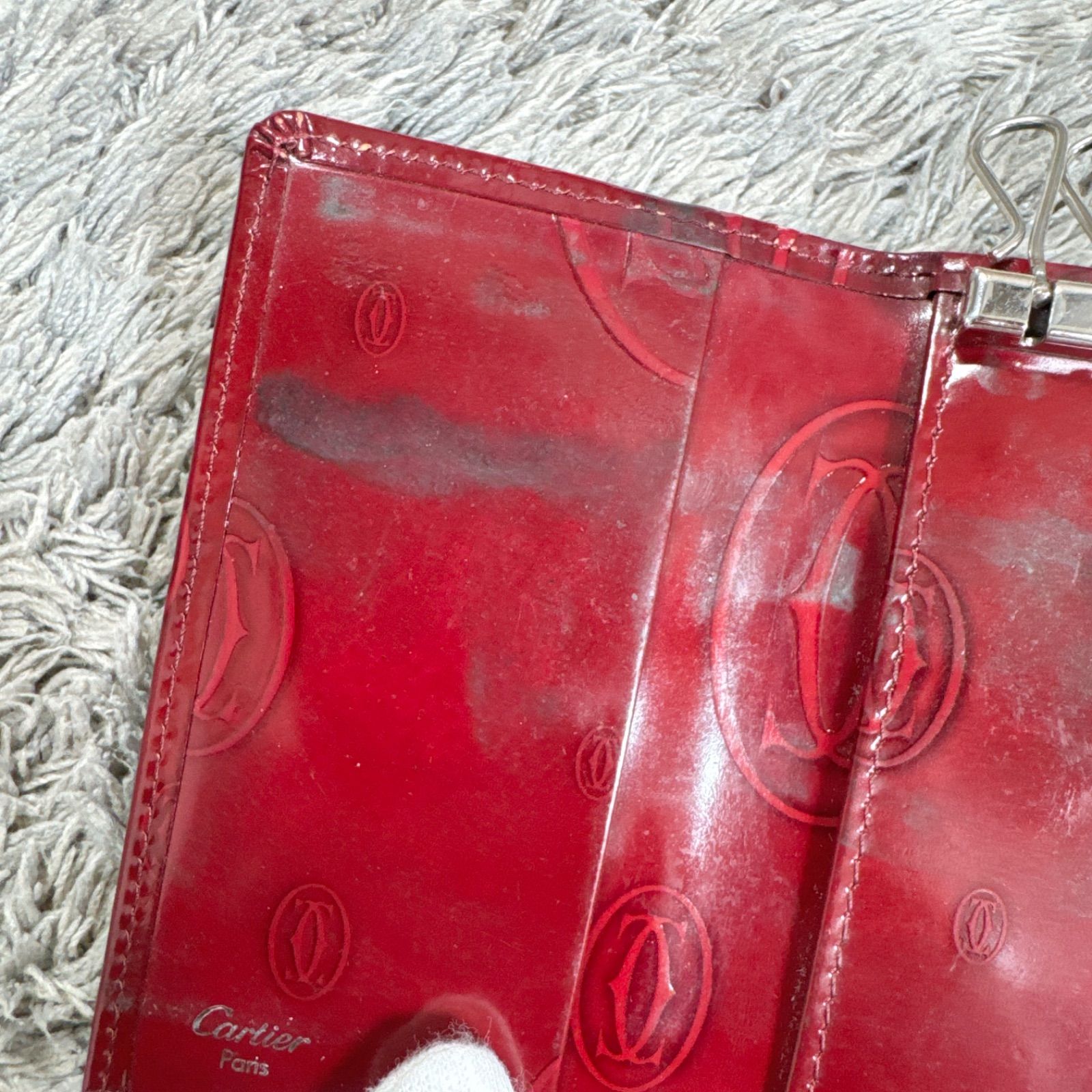 Cartier カルティエ ハッピーバースデー 6連 キーケース エナメル