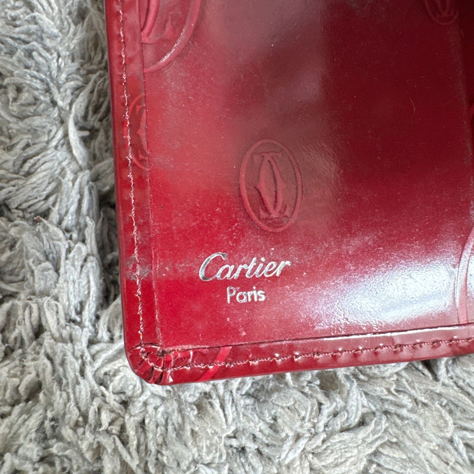 Cartier カルティエ ハッピーバースデー 6連 キーケース エナメル