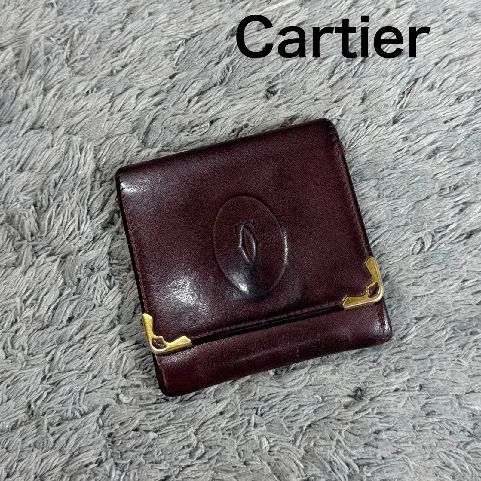 Cartier カルティエ コインケース 小銭入れ レザー - メルカリ