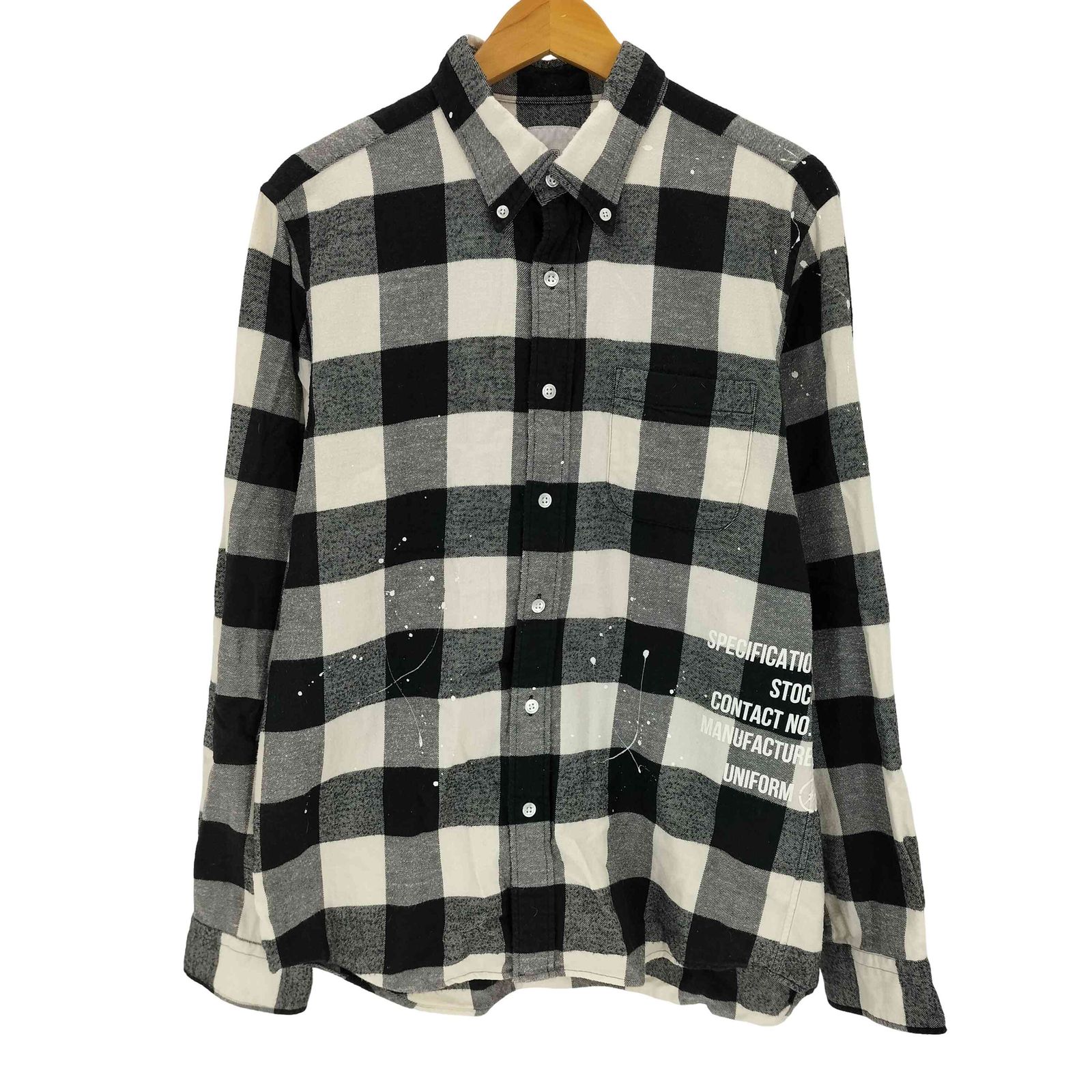 ユニフォームエクスペリメント uniform experiment FLANNEL CHECK