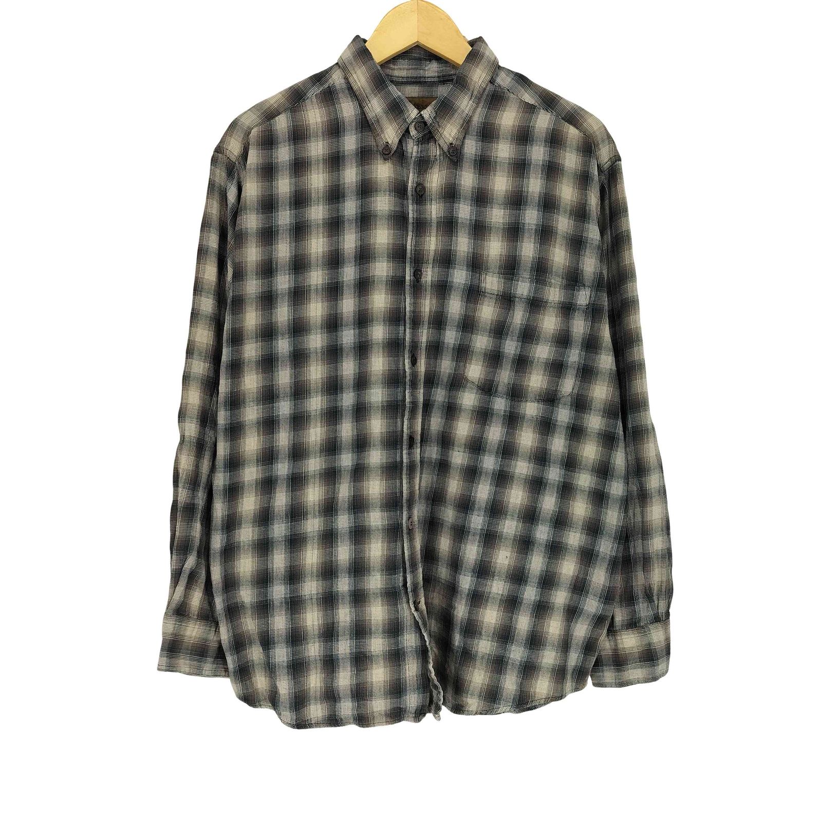 セントジョンズベイ STJOHNS BAY チェックボタンダウンシャツ メンズ JPN：XL