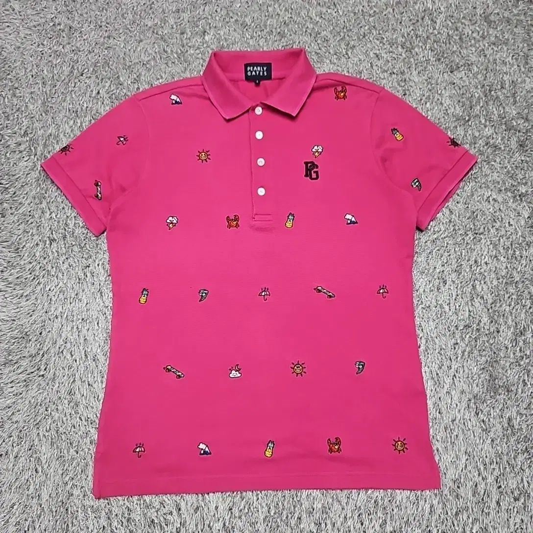 PEARLY GATES パーリーゲイツ レディース シャツ半袖【新品タグ付き】 パーリーゲイツ レディース 半袖 カラーTシャツ 4 (95) - メルカリ