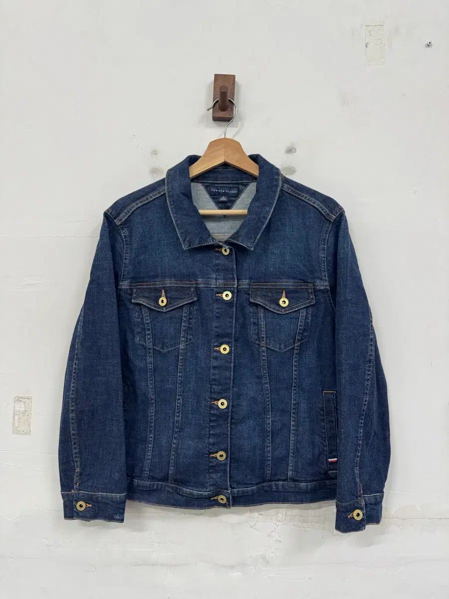 (XL)トミーヒルフィガー レディース デニムジャケット