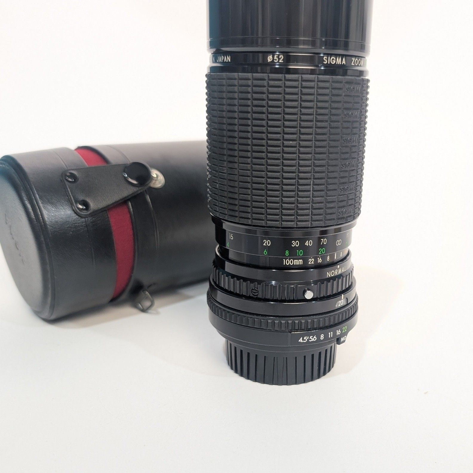 SIGMA ズームレンズとケース SIGMA シグマ ZOOM MULTI-COATED 100-200mm F4.5 MACRO MINOLTA用