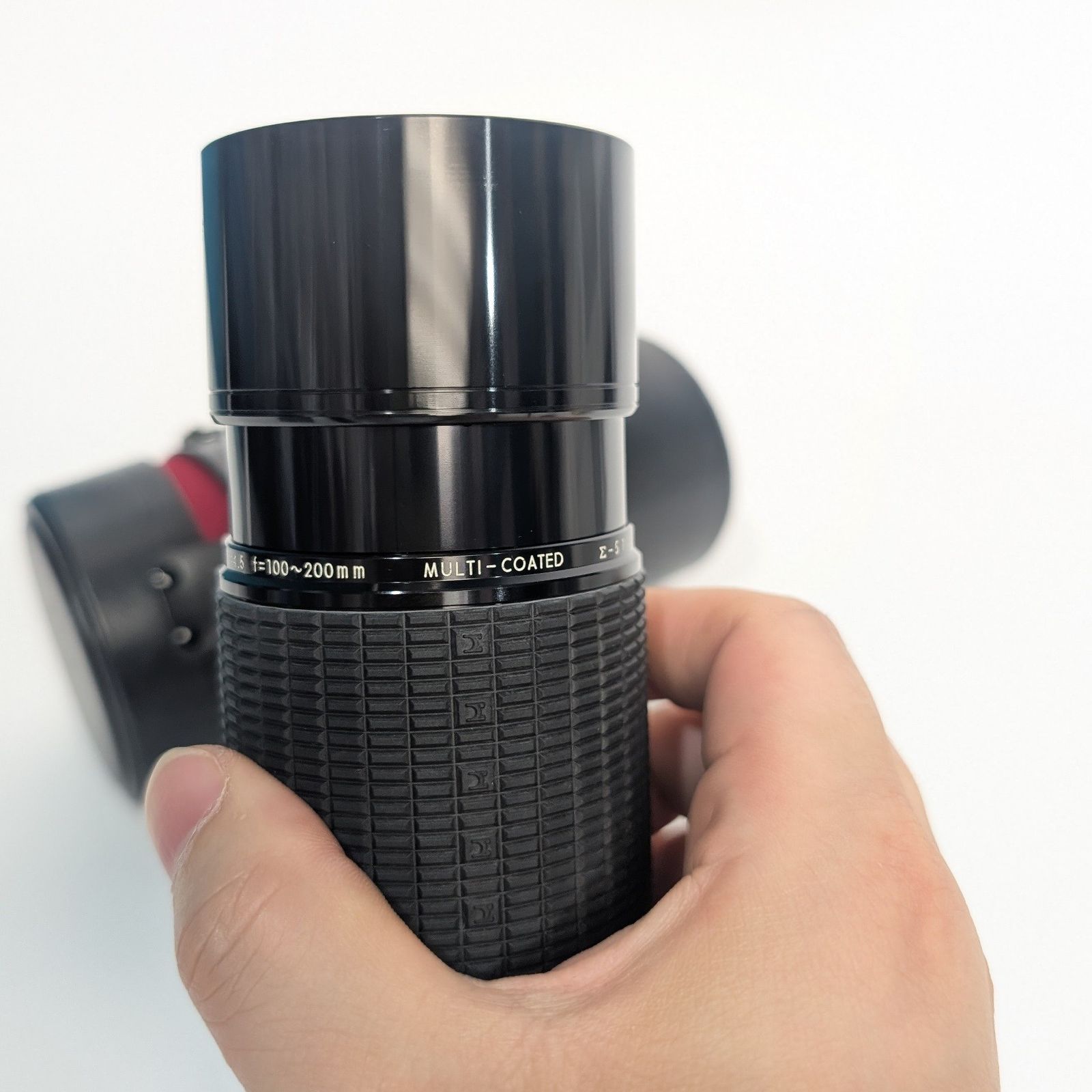 SIGMA ズームレンズとケース SIGMA シグマ ZOOM MULTI-COATED 100-200mm F4.5 MACRO MINOLTA用