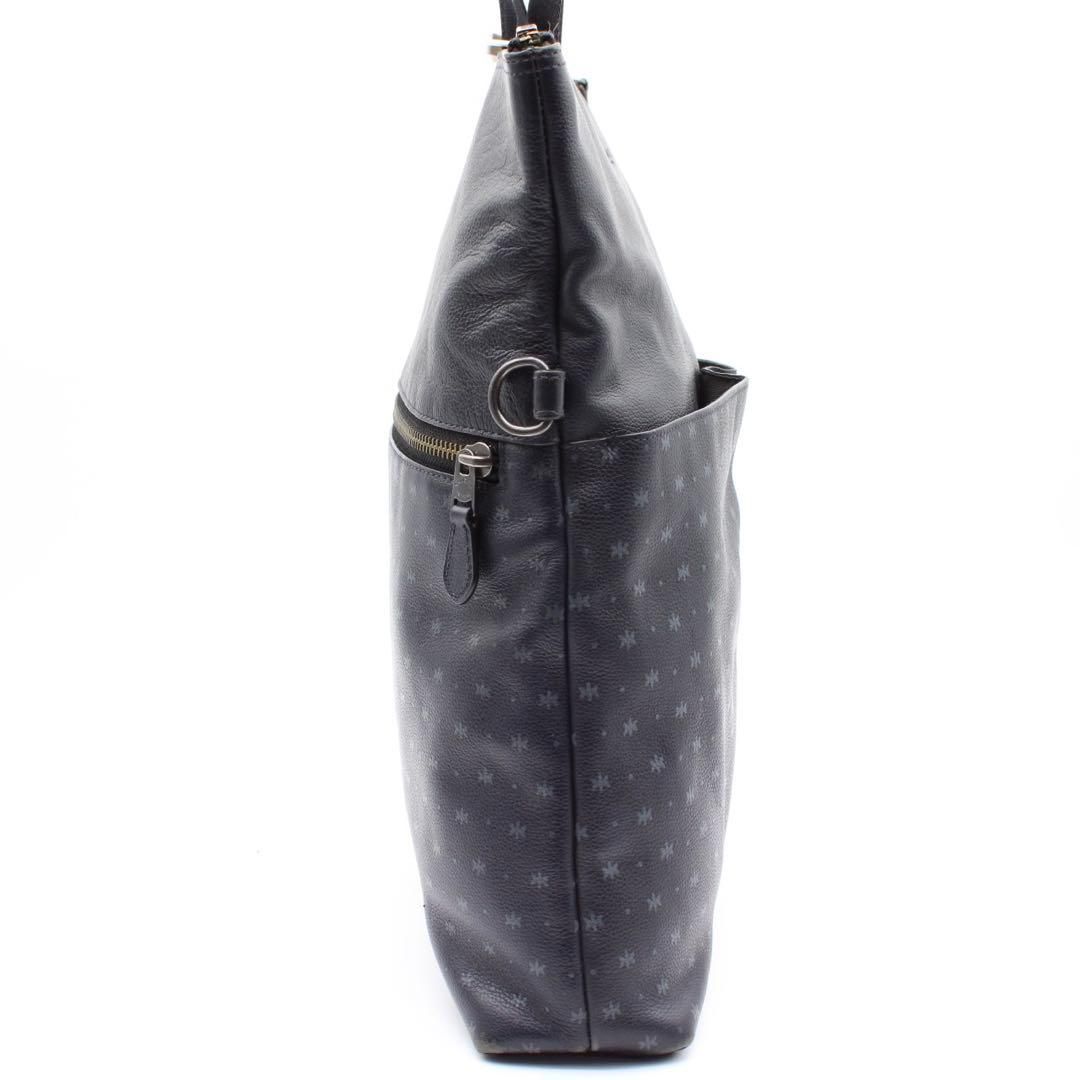 美品】COACH Charles Foldover トートバッグ 2way 紺 - メルカリ