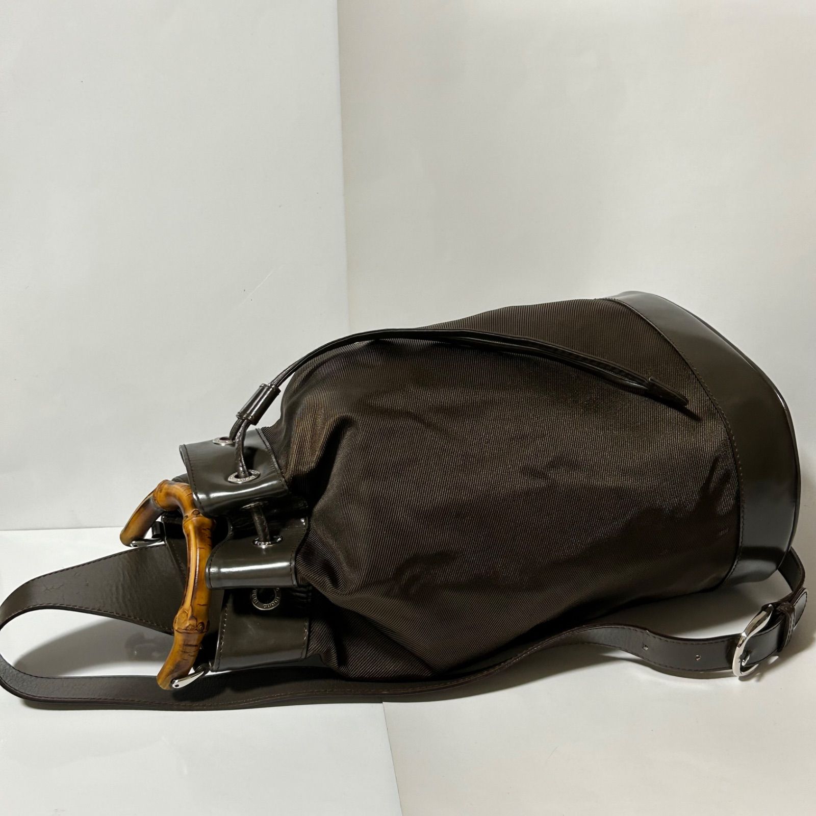 GUCCI バンブー 003-2113-0036 2way ショルダーバッグ ハンドバッグ 