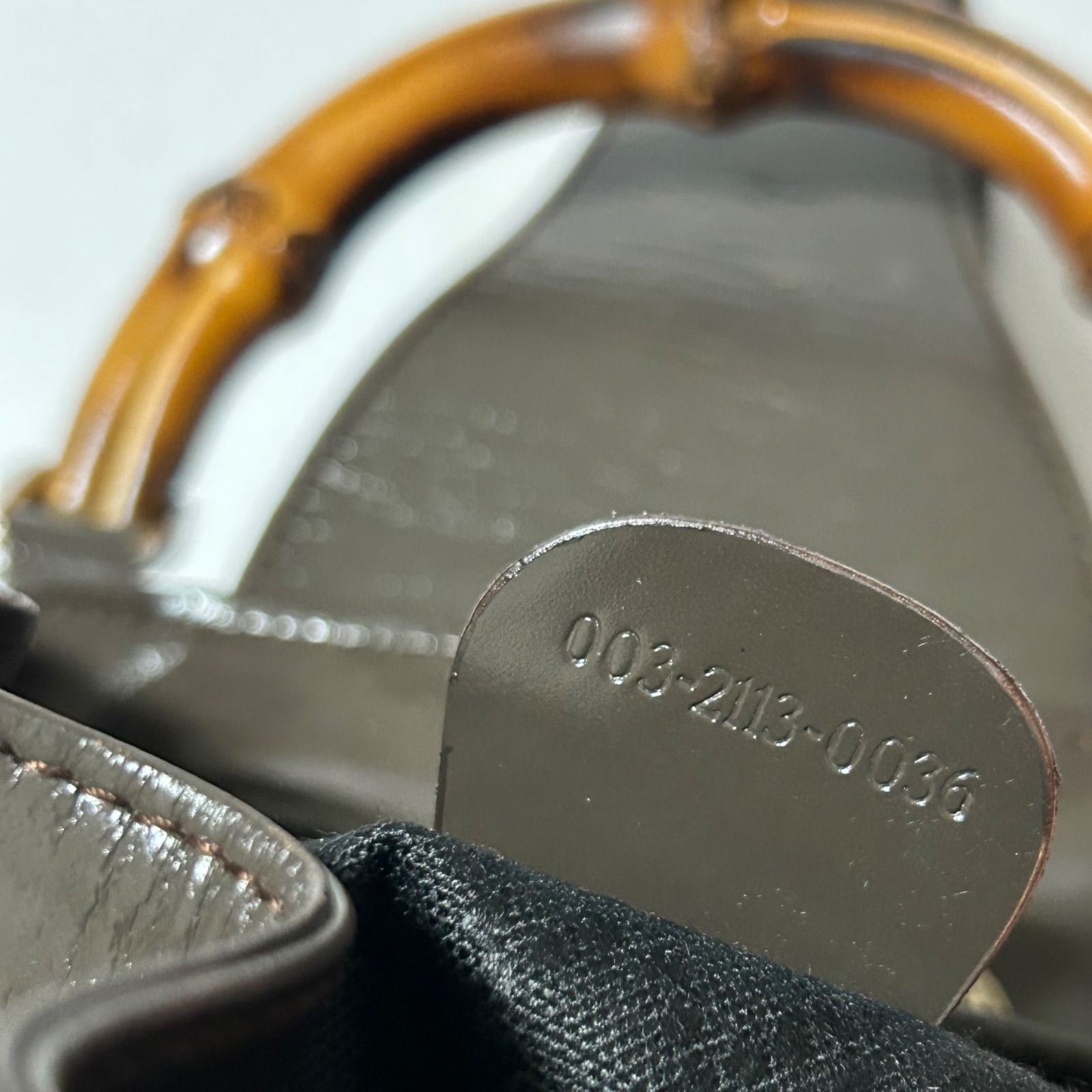 GUCCI バンブー 003-2113-0036 2way ショルダーバッグ ハンドバッグ 