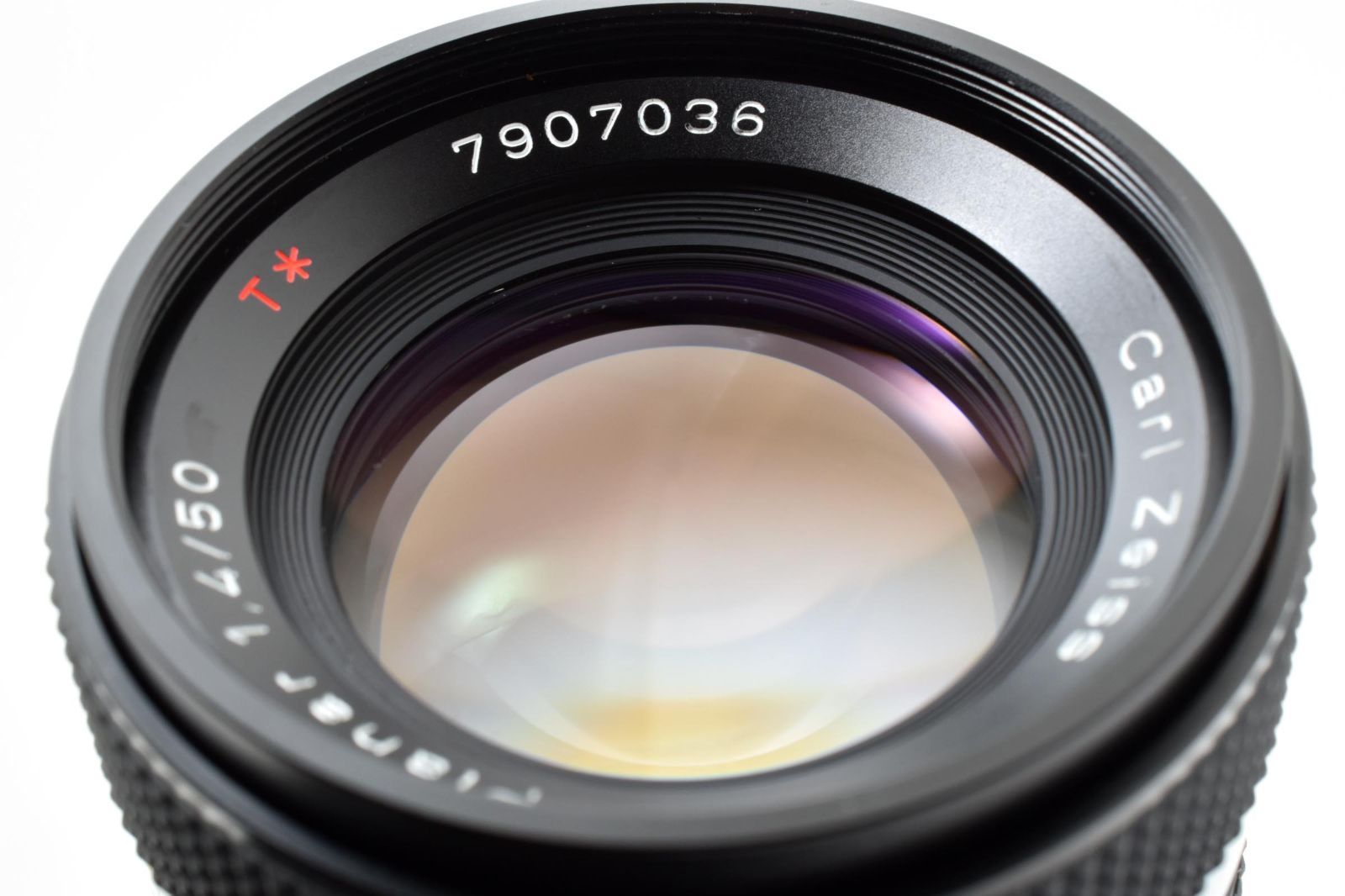 ☆ コンタックス CONTAX CARL ZEISS PLANAR 50mm F1.4 MMJ ブラック 単