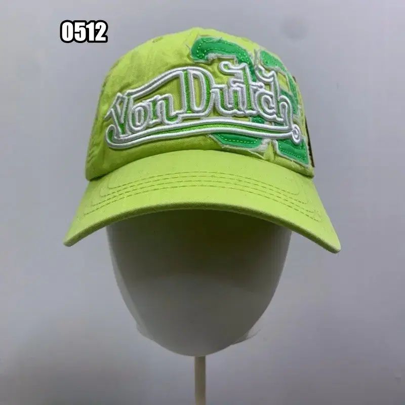Von Dutch ボンダッチ ネオングリーン ベースボールキャップ 帽子 新品