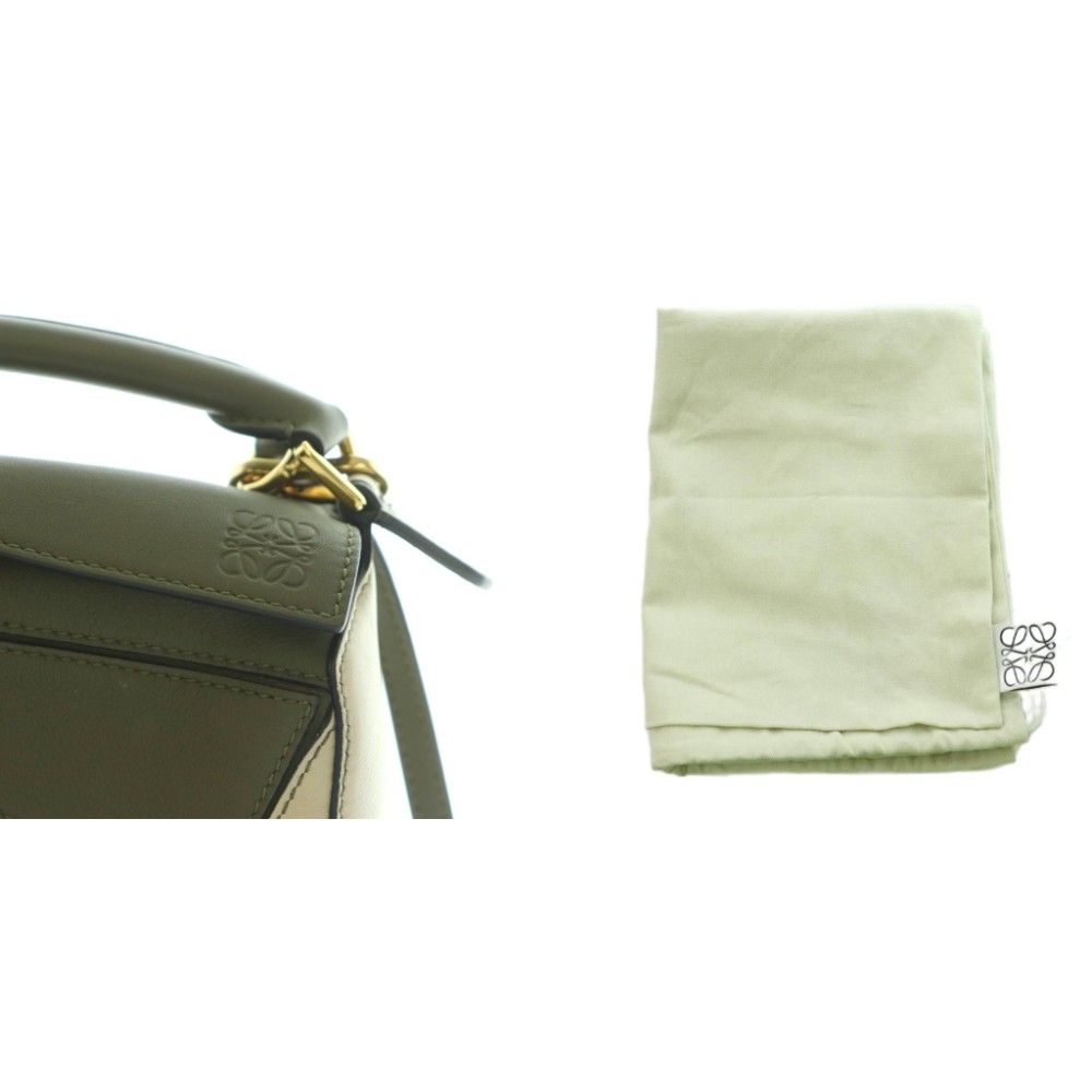 【週末SALE】LOEWE パズルバムバッグ スモール カーキ ロエベ パズル バムバッグ スモール カーキグリーン B510P35X09 4160