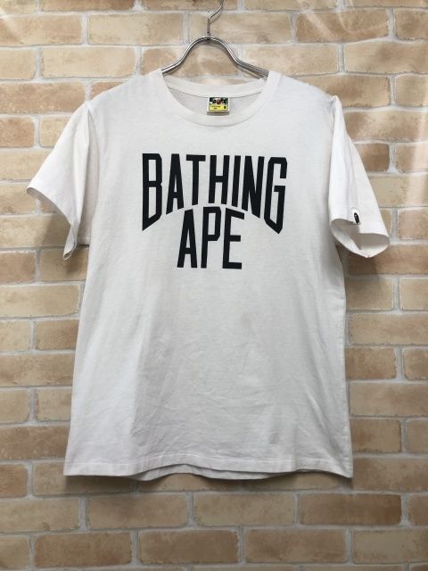 【中古】 A BATHING APE アベイシングエイプ NYC LOGO TEE ホワイト M 111449162