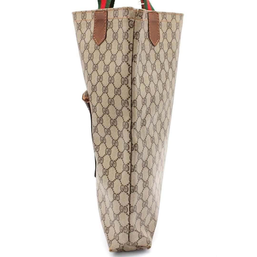 良品】GUCCI シェリーライン GG柄 トートバッグ ヴィンテージ 茶色