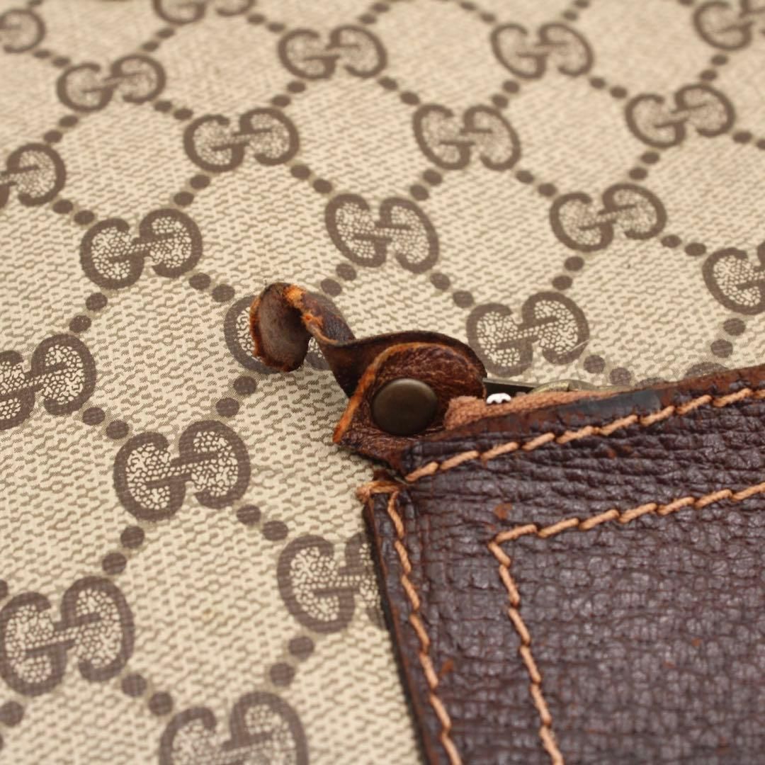 良品】GUCCI シェリーライン GG柄 トートバッグ ヴィンテージ 茶色