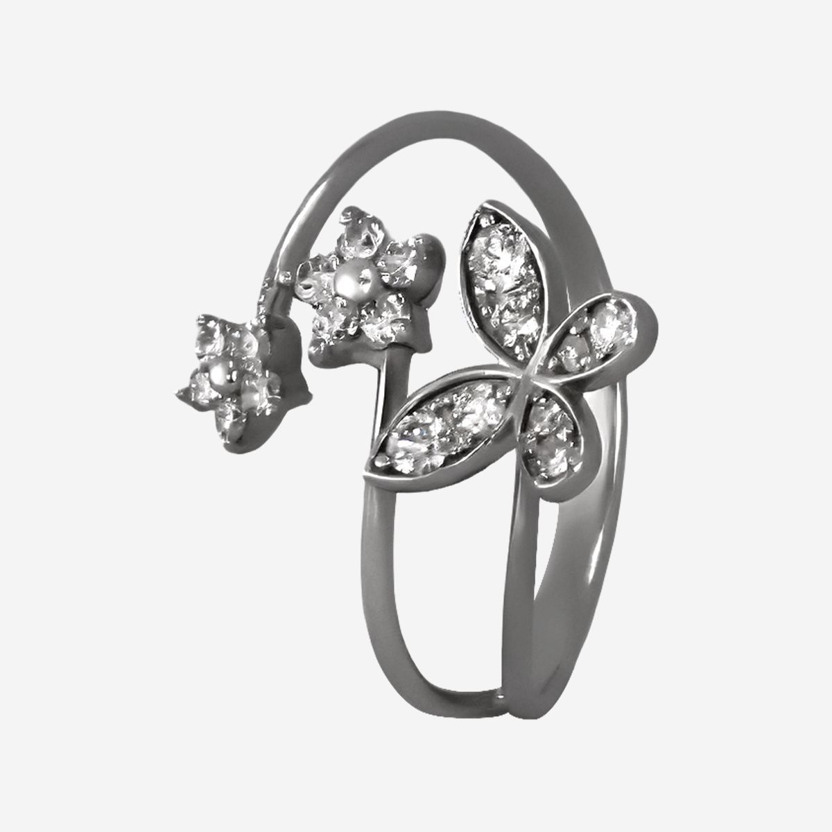 【SELECT JEWELRY】Pt900 ダイヤモンド リング 未使用品（店頭展示品）