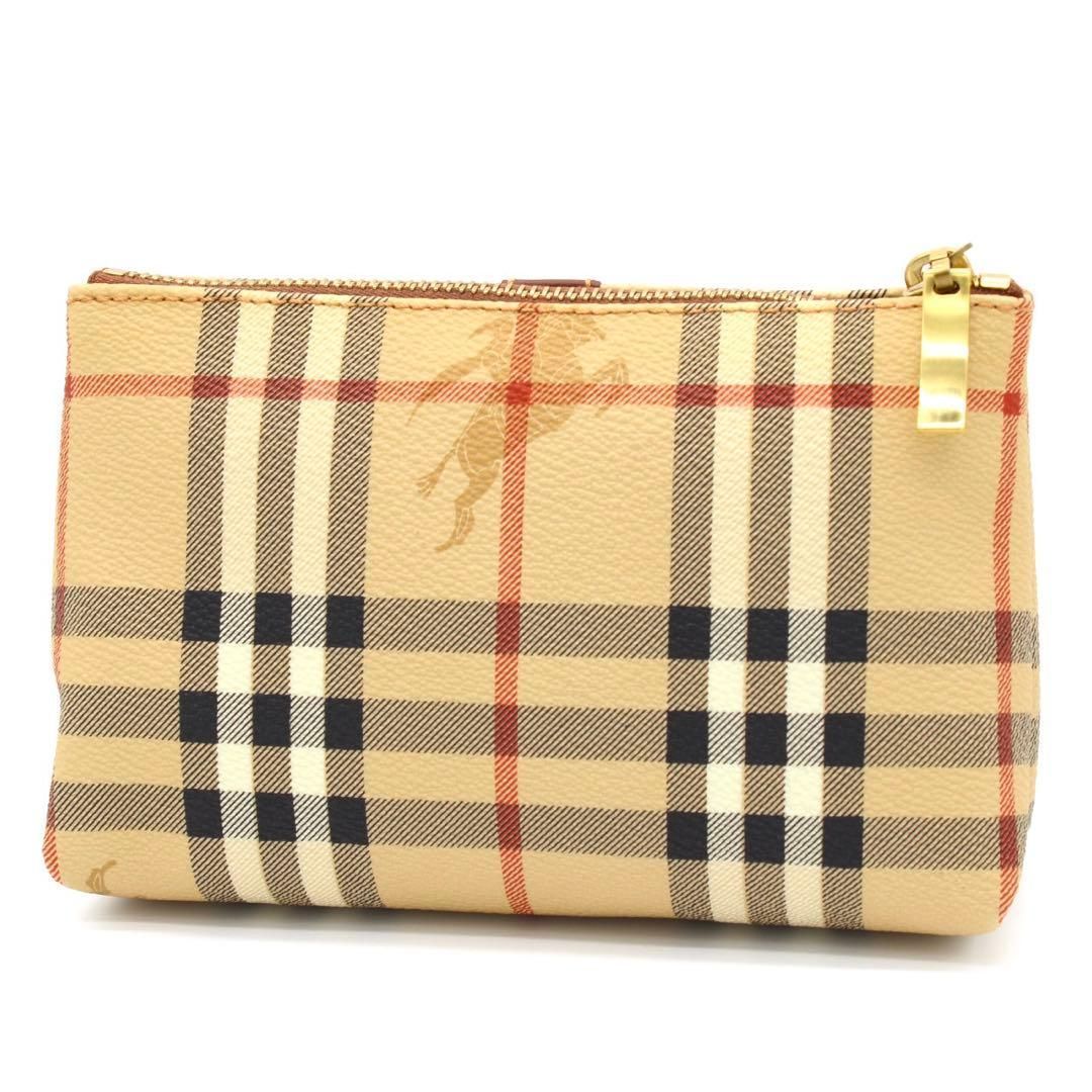 未使用級】BURBERRY ノバチェック アクセサリーポーチ メイクポーチ 未使用級】BURBERRY ノバチェック アクセサリーポーチ メイクポーチ