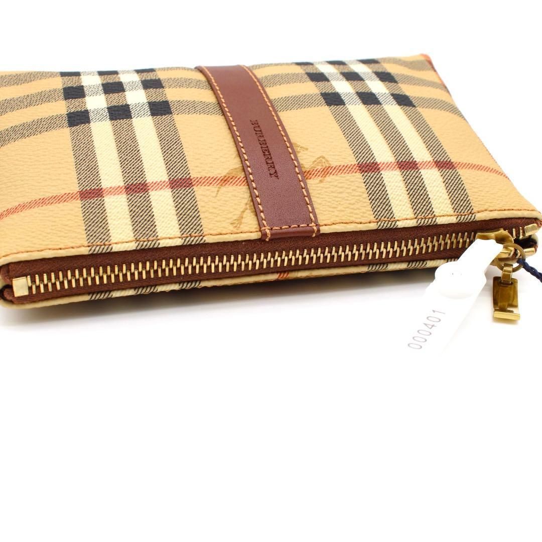 未使用級】BURBERRY ノバチェック アクセサリーポーチ メイクポーチ