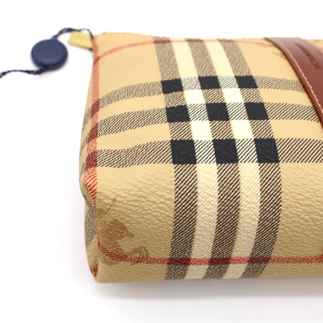 未使用級】BURBERRY ノバチェック アクセサリーポーチ メイクポーチ 未使用級】BURBERRY ノバチェック アクセサリーポーチ メイクポーチ