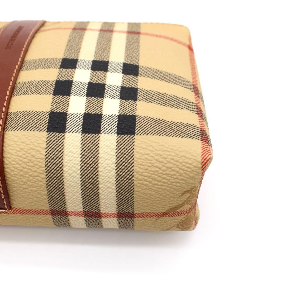 未使用級】BURBERRY ノバチェック アクセサリーポーチ メイクポーチ 未使用級】BURBERRY ノバチェック アクセサリーポーチ メイクポーチ