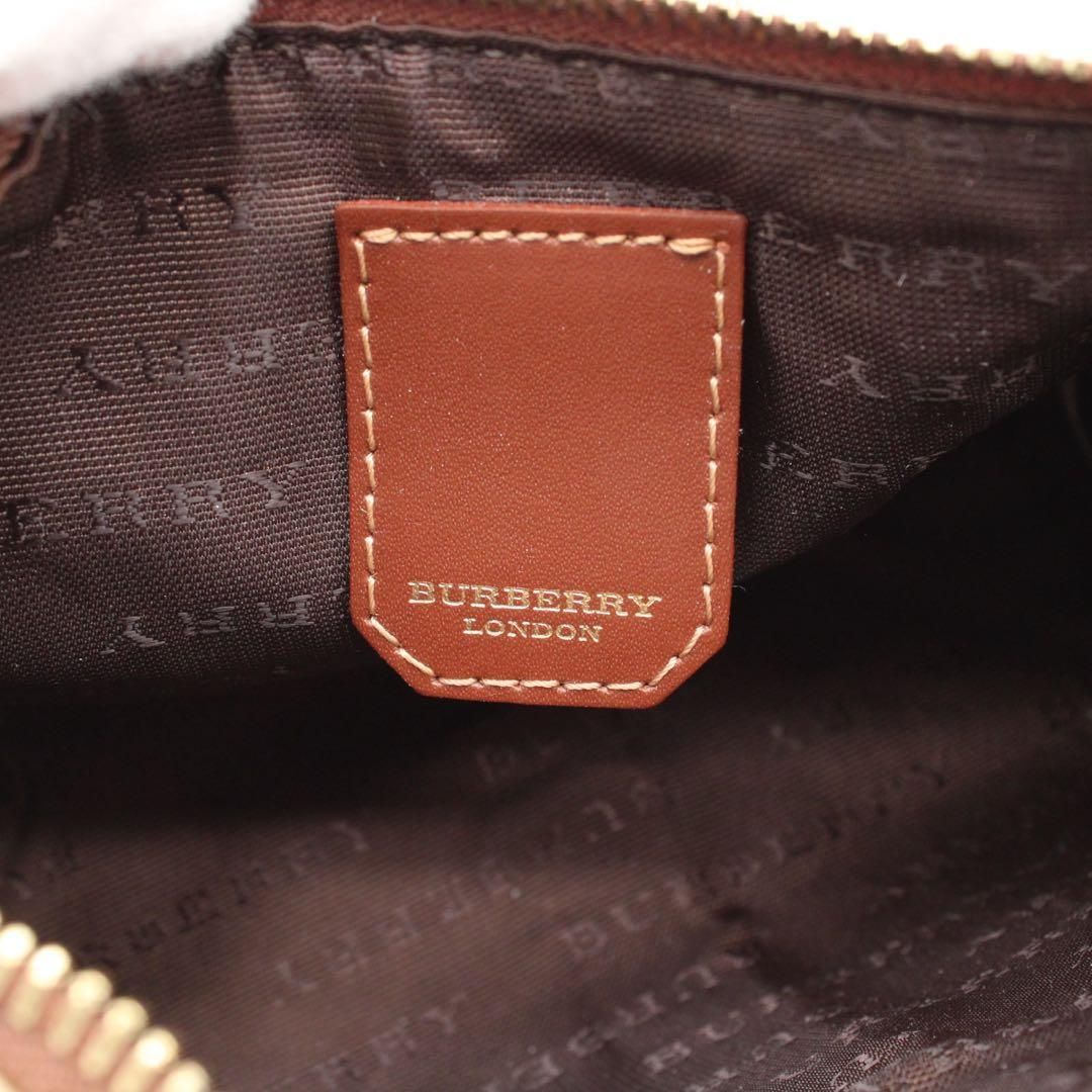 未使用級】BURBERRY ノバチェック アクセサリーポーチ メイクポーチ