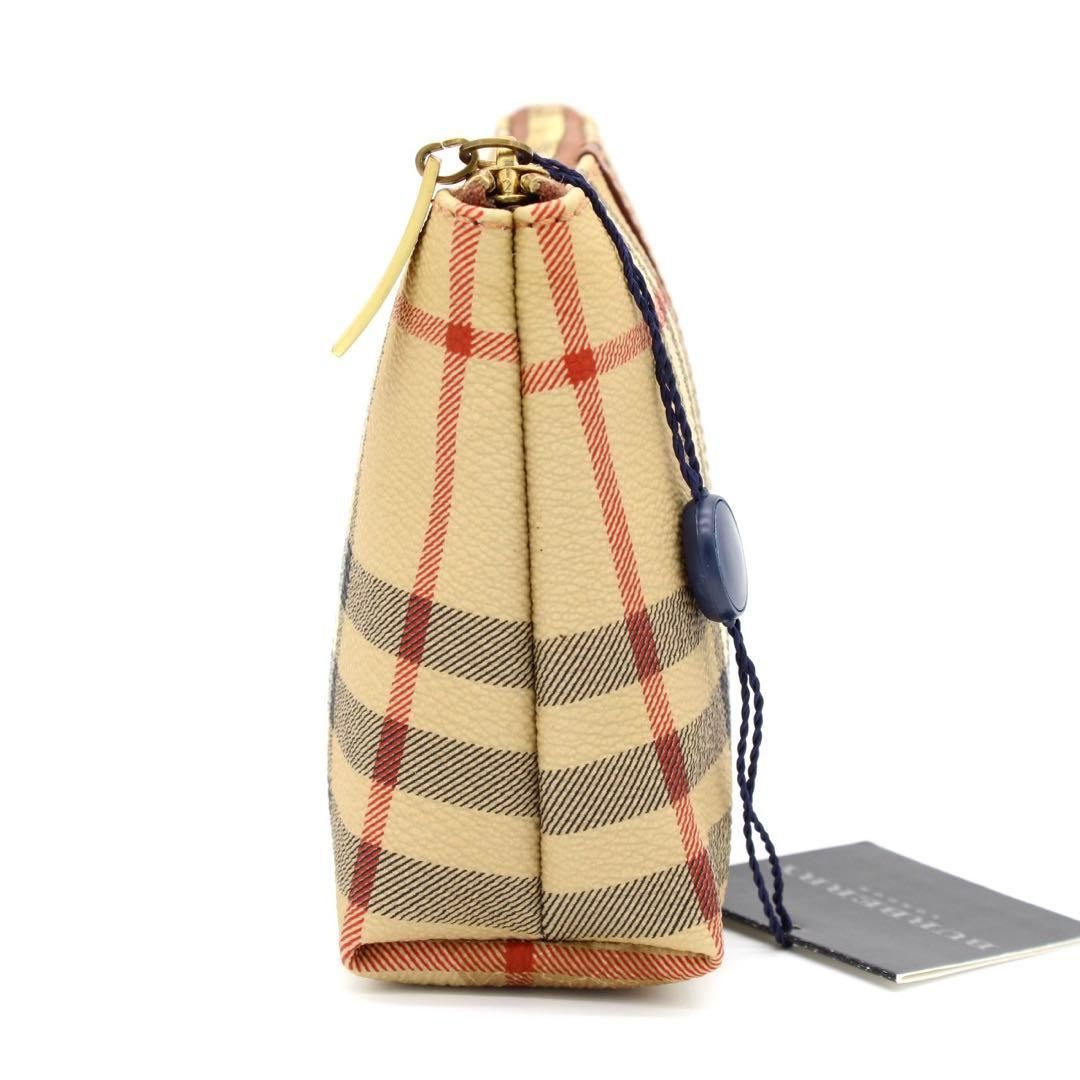 未使用級】BURBERRY ノバチェック アクセサリーポーチ メイクポーチ