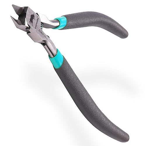 aurochs 極薄刃 ニッパー 片刃 精密 プラスチック専用 工具 プラモデル 模型 ゲートカット (グレー＆ミント/左手用）(沖縄・離島の方発送不可）) 9746b05f 4,637円