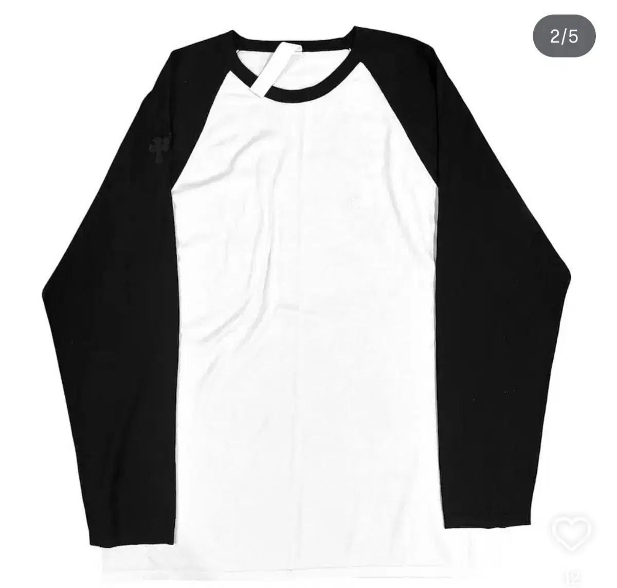 クロムハーツ トリプル クロス パッチ シルク ラグラン ロングスリーブ