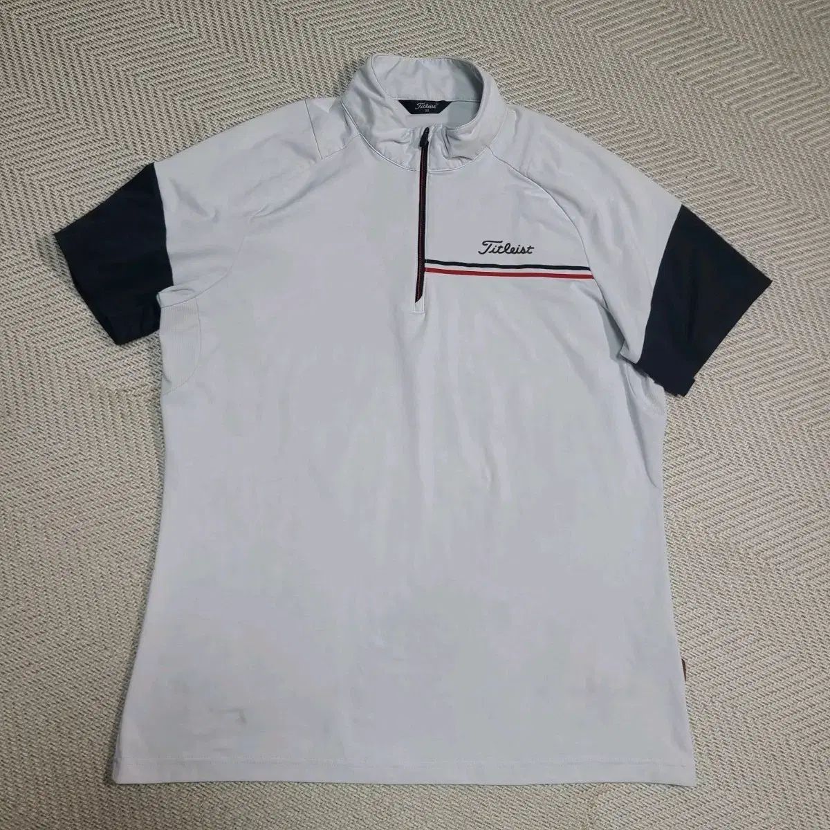 105)タイトリスト ゴルフ 半袖 Tシャツ 白