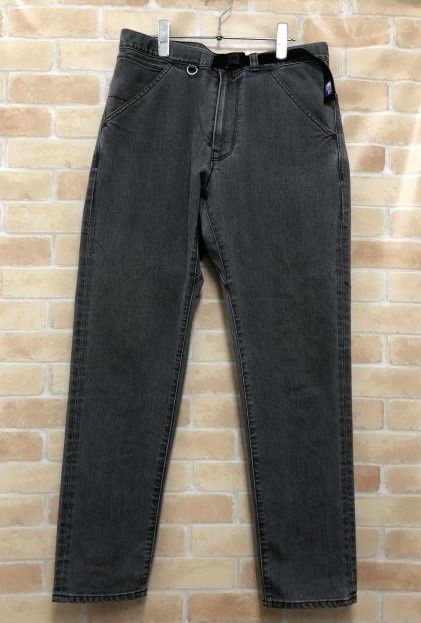 【中古】 THE NORTH FACE PURPLE LABEL ノースフェイス Webbing Belt Denim Pants NT5903N グレー 32 111453810