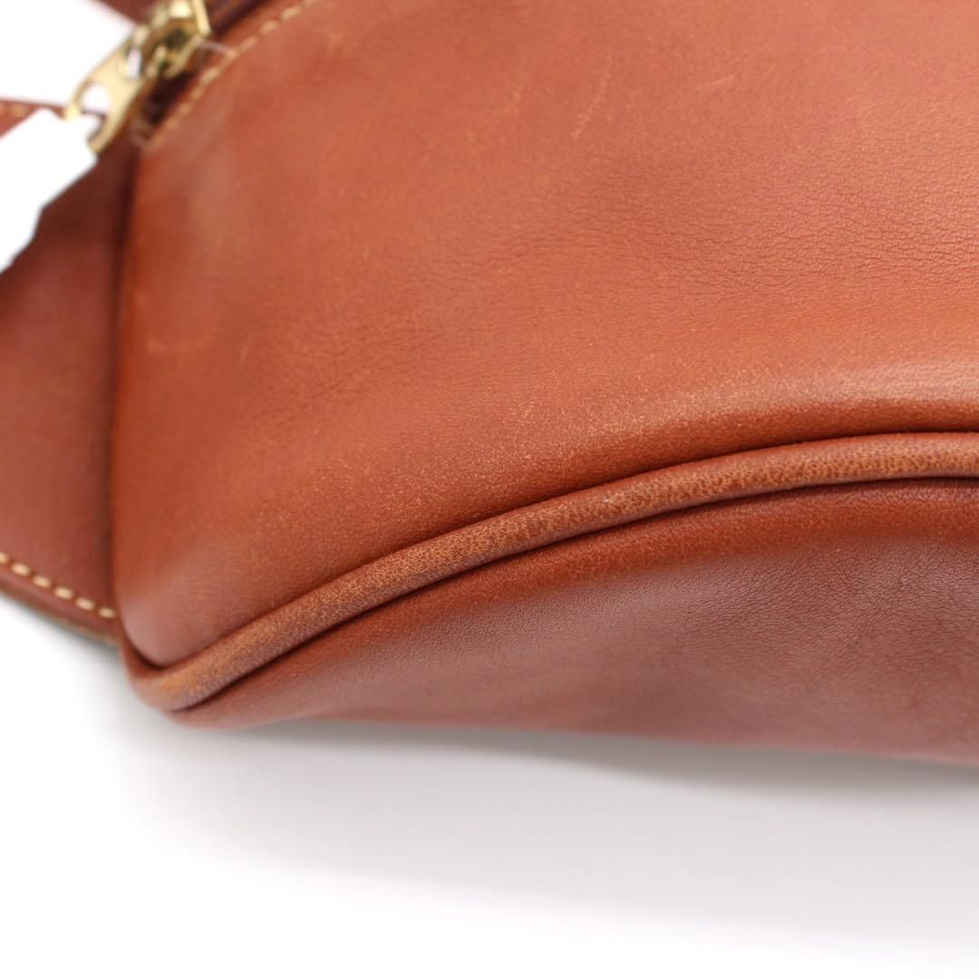 美品】OLD COACH ウエストバッグ ボディバッグ レザー ブラウン - メルカリ