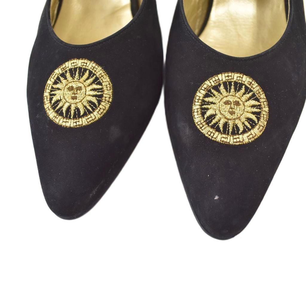 ジャンニヴェルサーチ ヴェルサーチェ GIANNI VERSACE パンプス