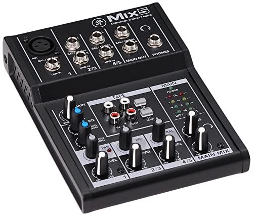MACKIE マッキー MACKIE マッキー 超コンパクトアナログミキサー MIX5 国内正規品ma
