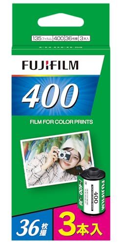 富士フイルム(FUJIFILM) 35mmカラーネガフイルム フジカラー ISO感度400 36枚撮 3パック 135 400 EC 36EX 3PKma a229d197