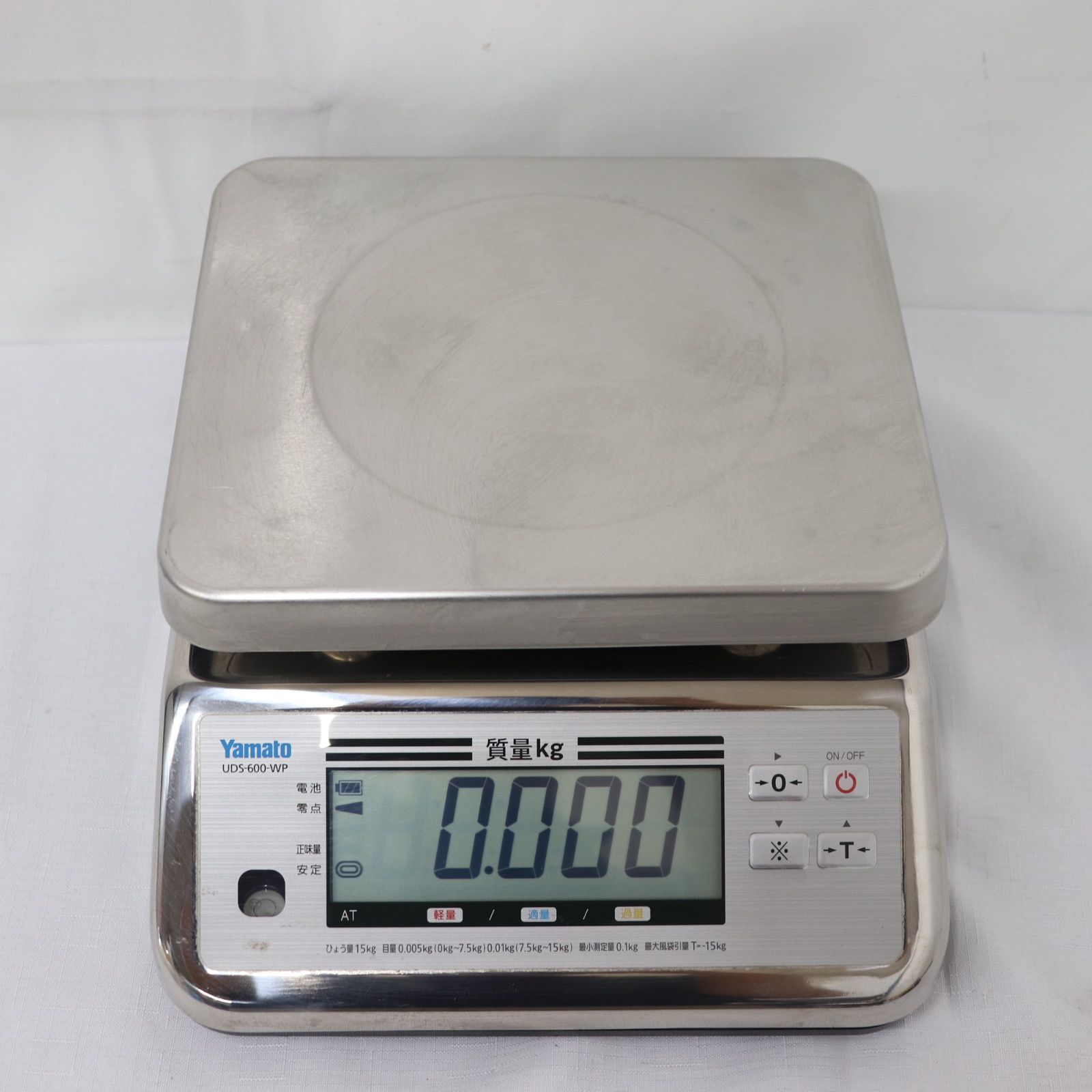 【美品】YAMATO ヤマト 業務用 計量器 UDS-600-WP Aランク 即日発送 ラクル厨房館