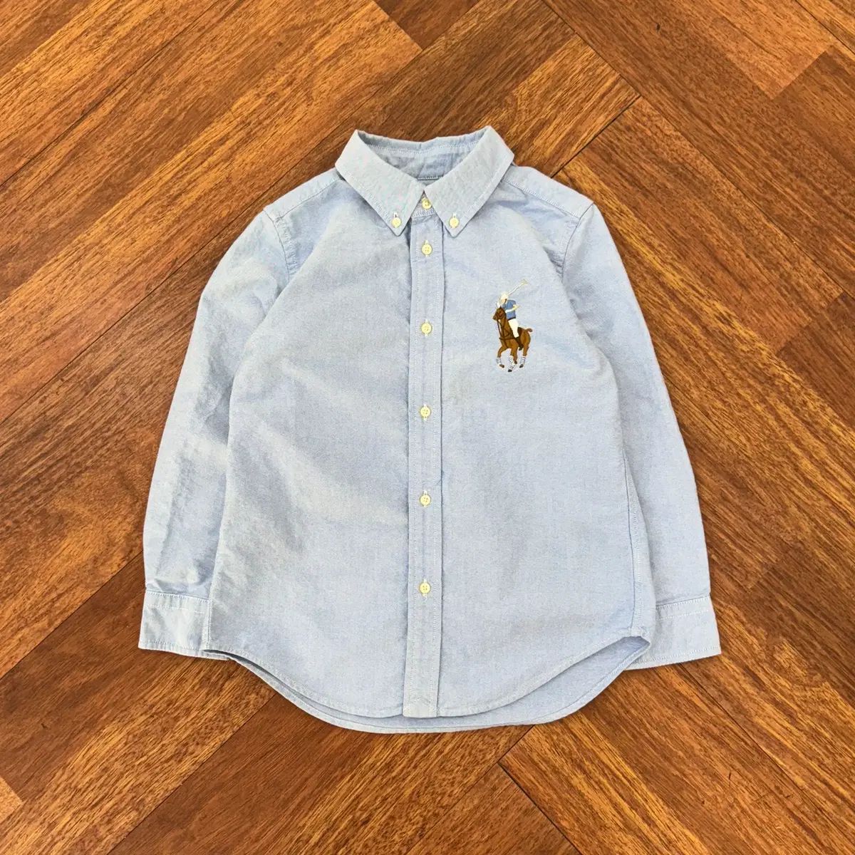 子供用 7size ポロラルフローレン ビックポニー オックスフォード 