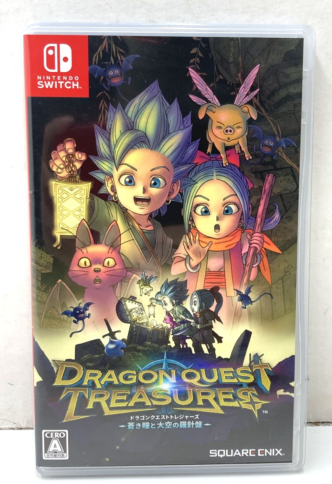 Switch ドラゴンクエスト トレジャーズ 蒼き瞳と大空の羅針盤 - メルカリ