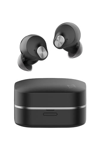 AVIOT TE-Q3 アクティブノイズキャンセリング ワイヤレス イヤホン Bluetooth 5.3 マルチポイント対応 通話用マイク搭載 医療用シリコン採用 最大42時間再生 外音取込 IPX4防水 (ブラックオニキス)ｍａ