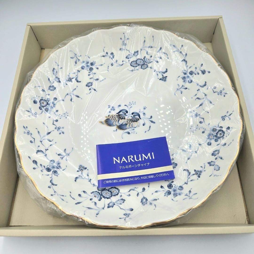 NARUMI 花柄 大皿 金彩 ナルミ ボーンチャイナ 食器 NARUMI - メルカリ