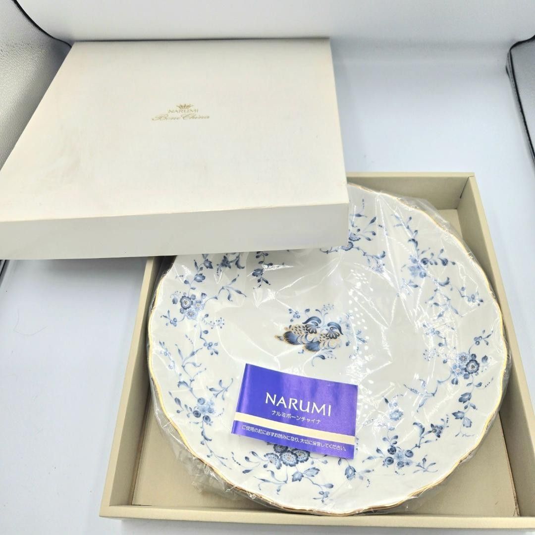 NARUMI 花柄 大皿 金彩 ナルミ ボーンチャイナ 食器 NARUMI - メルカリ