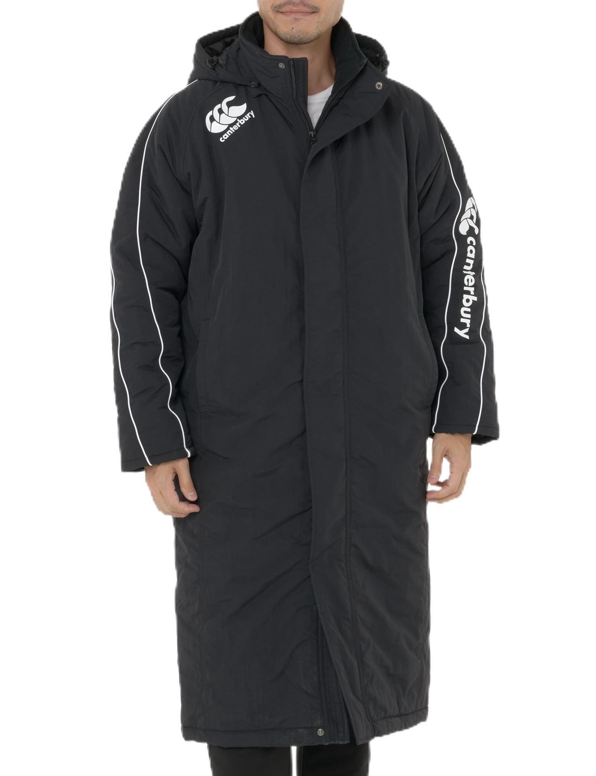 新品 [カンタベリー] 中綿ジャケット RUGBY INSULATION WARMER 19_ブラック M