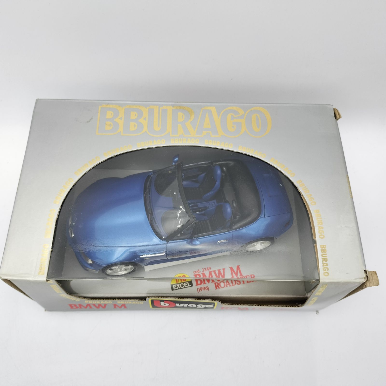 Bburago】1/18 BMW M Roadster 1996 ブルーメタリック cod.3349 