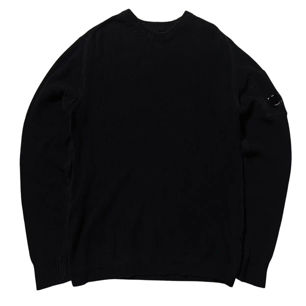C.P. COMPANY シーピーカンパニー サイド レンズ ラウンド ニット