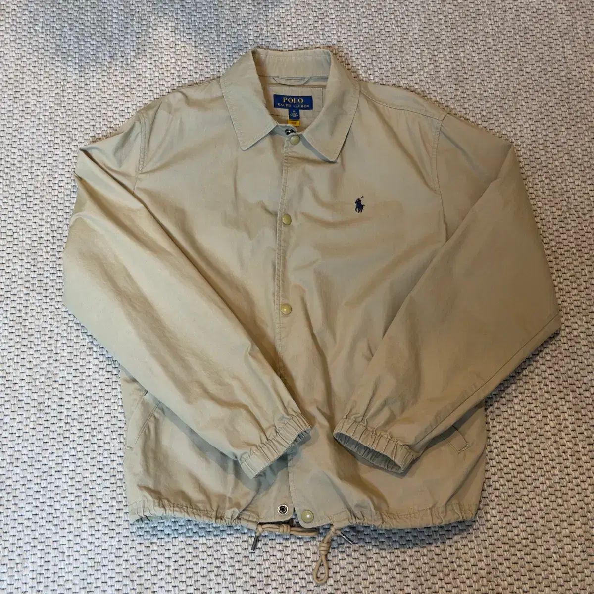 ポロ ベージュ コーチジャケット M サイズ 出品