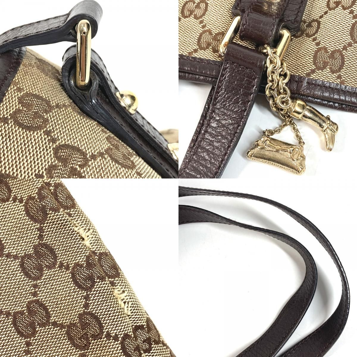 GUCCI グッチ ショルダーバッグ GG ロゴ シェリーライン 139260 GG 